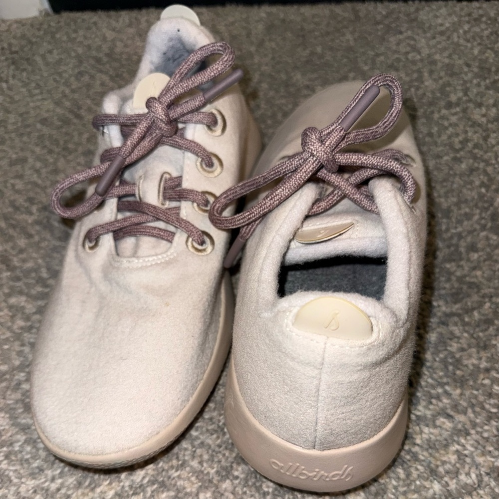 All Birds Wool Women's Runner Mizzles - Ginseng (Beige Sole) - Picture 7 of 9